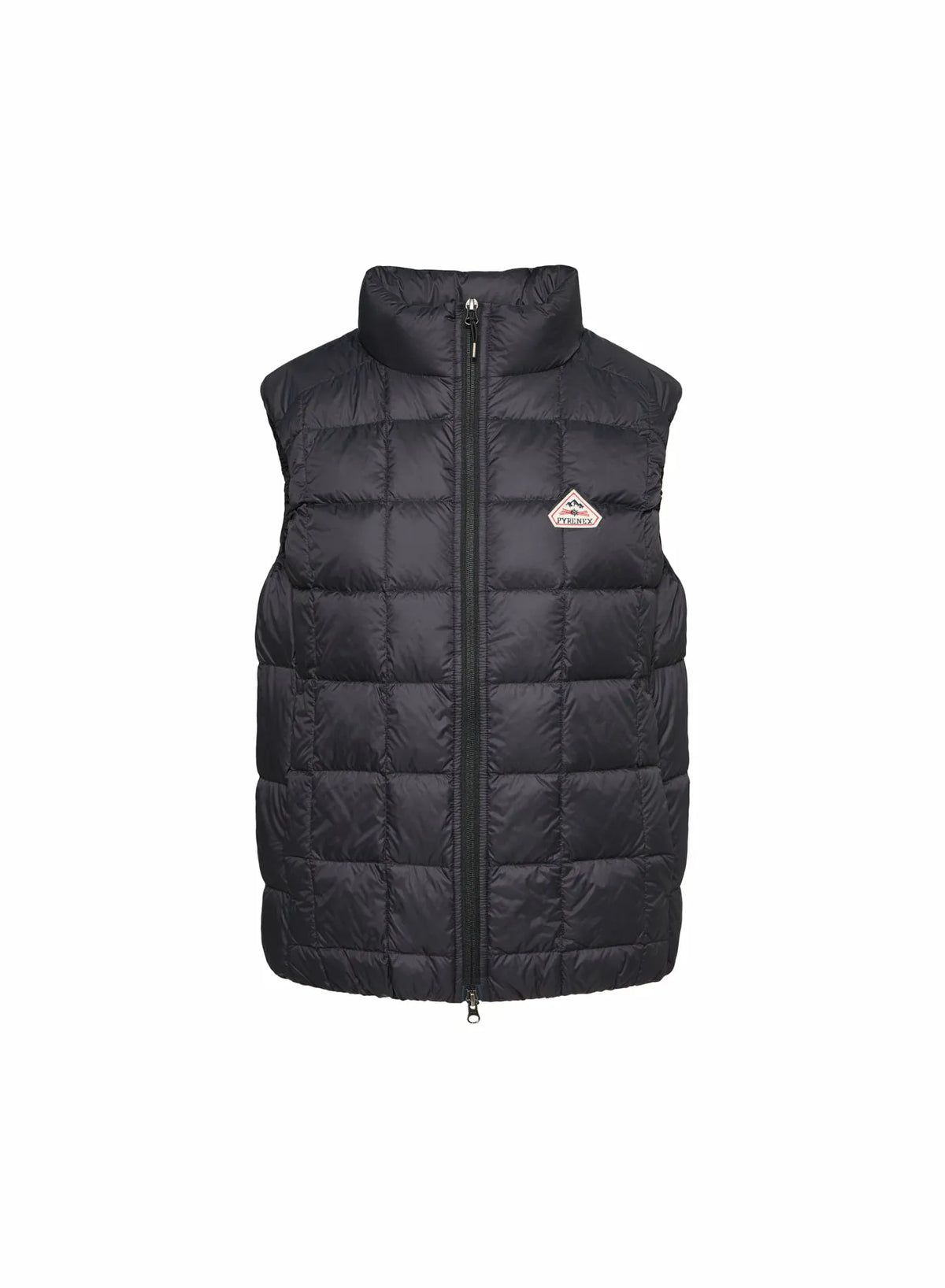 Pyrenex Sunray ultra-lightweight sleeveless women's down jacket in black