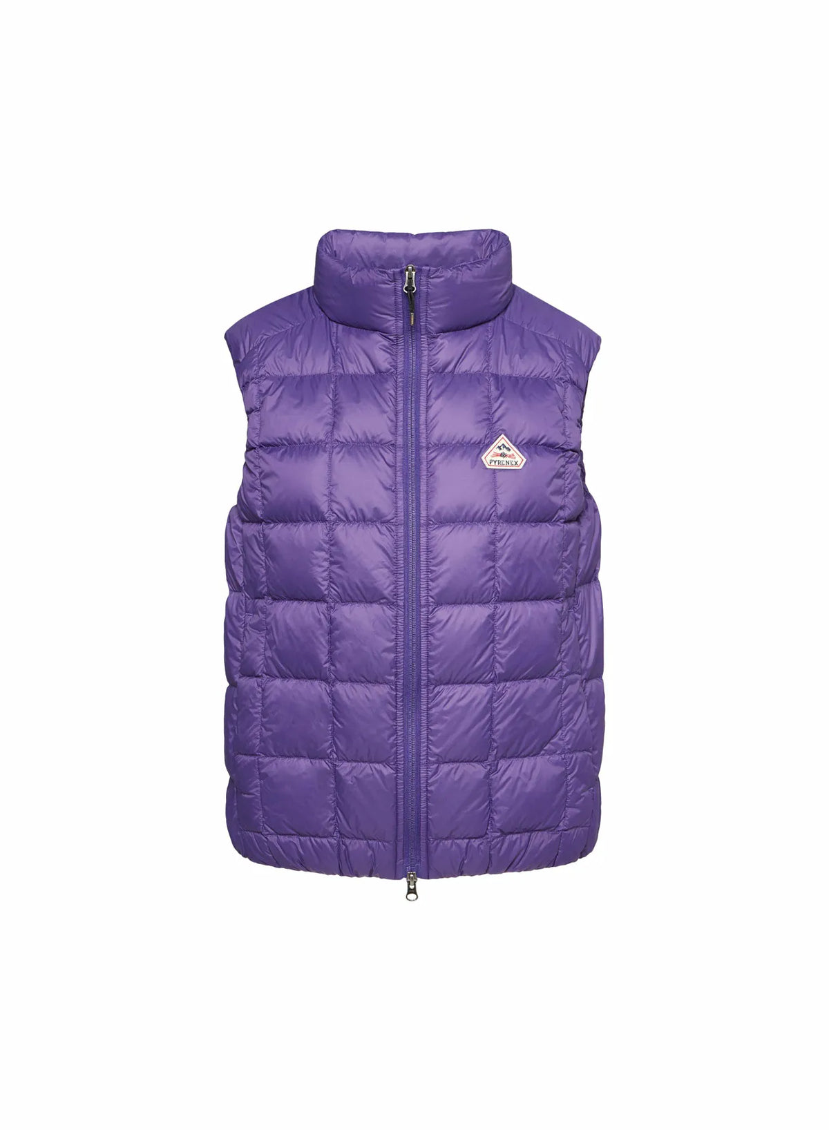Ultra-lightweight sleeveless down jacket for women Pyrenex Sunray purple