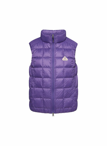 Ultra-lightweight sleeveless down jacket for women Pyrenex Sunray purple
