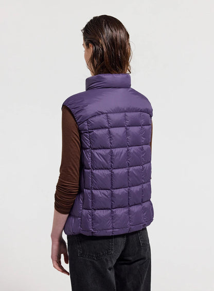 Ultra-lightweight sleeveless down jacket for women Pyrenex Sunray purple