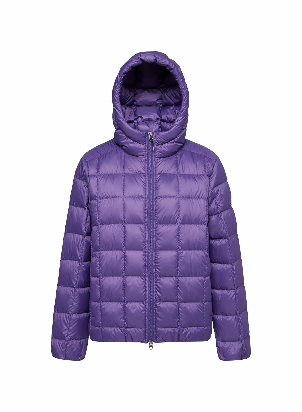 Pyrenex Sunray women's ultra-lightweight hooded down jacket purple