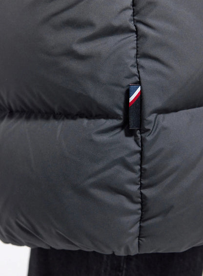 Mid-length Pyrenex women's down jacket Colibri made in Saint-Sever black
