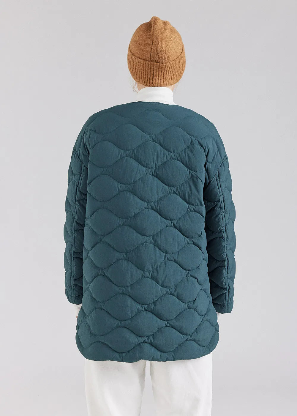Lightweight women's down jacket Pyrenex Sienna baltic green