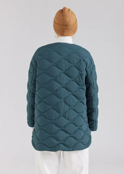 Lightweight women's down jacket Pyrenex Sienna baltic green