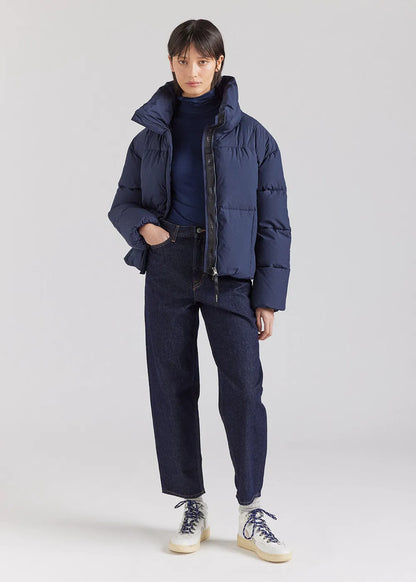 Women's short down jacket Pyrenex Harmonie Crop Amiral