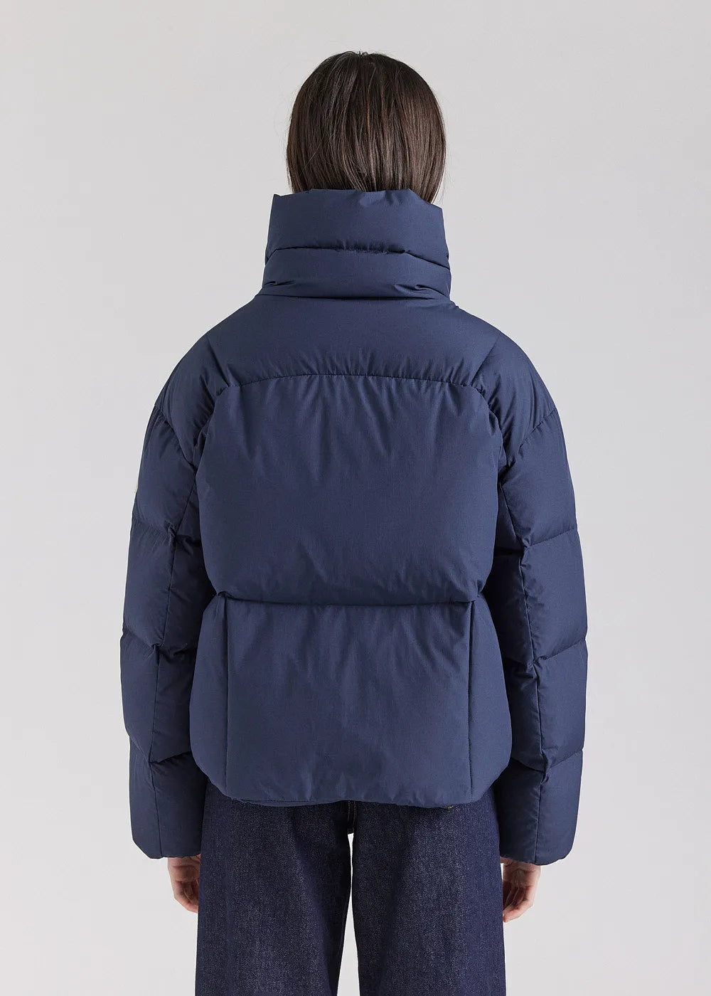 Women's short down jacket Pyrenex Harmonie Crop Amiral