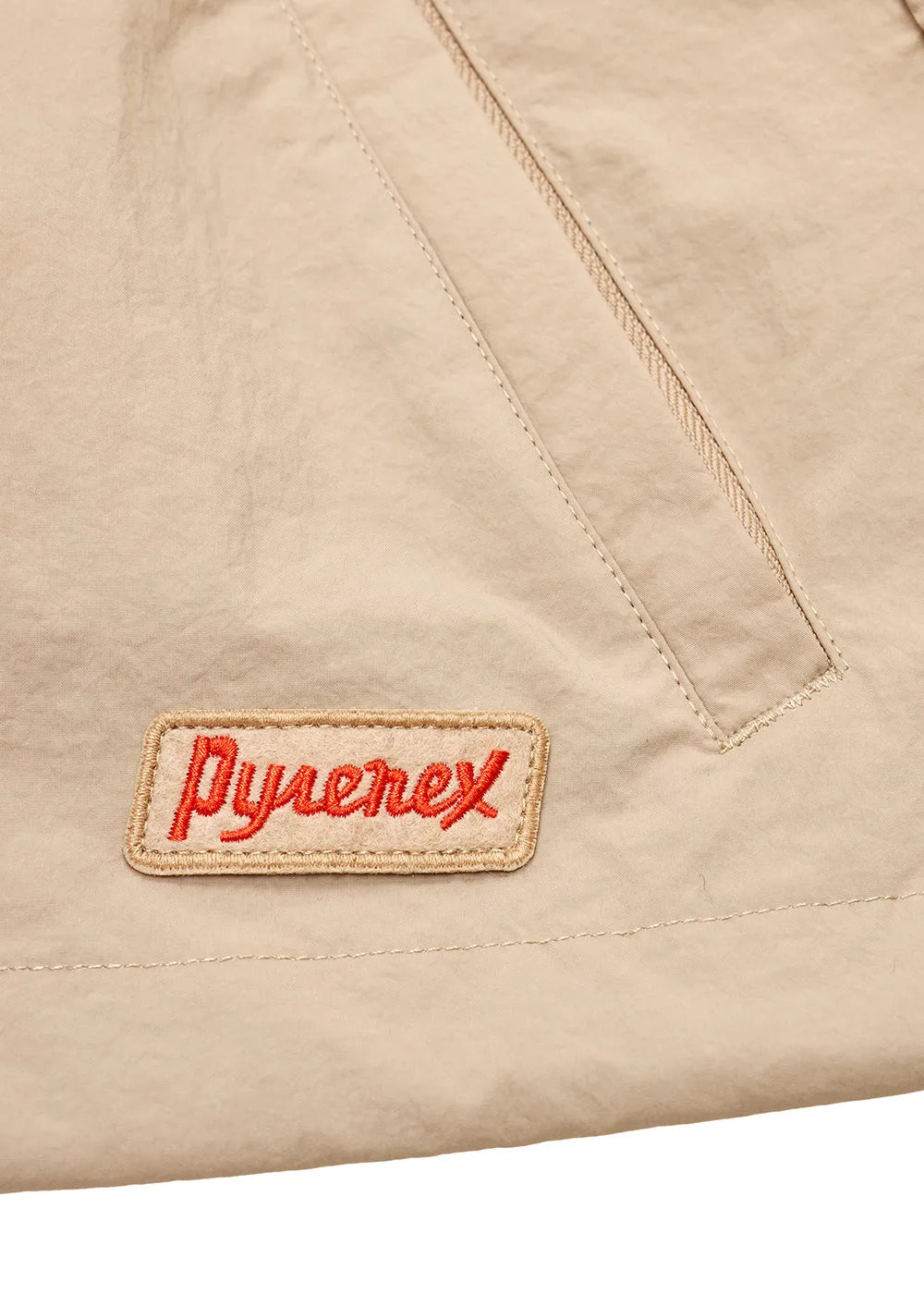 Pyrenex Climb short women's windbreaker beige