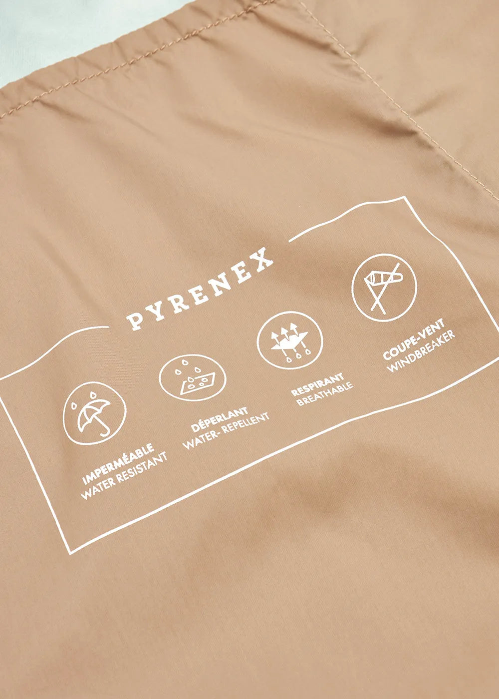 Women's waterproof jacket Pyrenex Magnesia water green