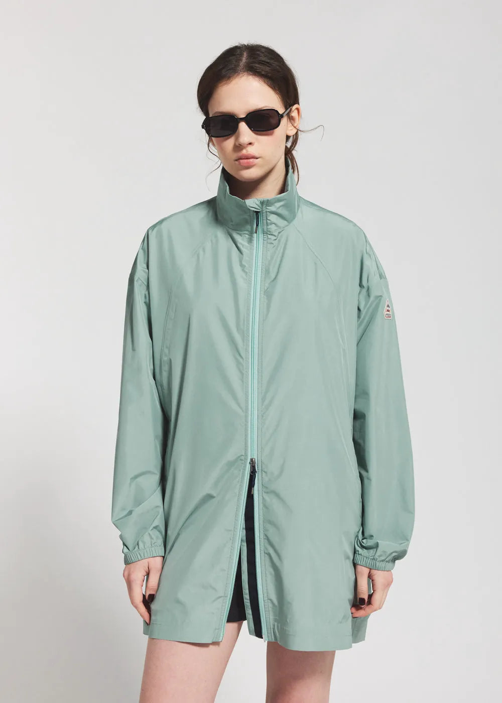 Women's waterproof jacket Pyrenex Magnesia water green