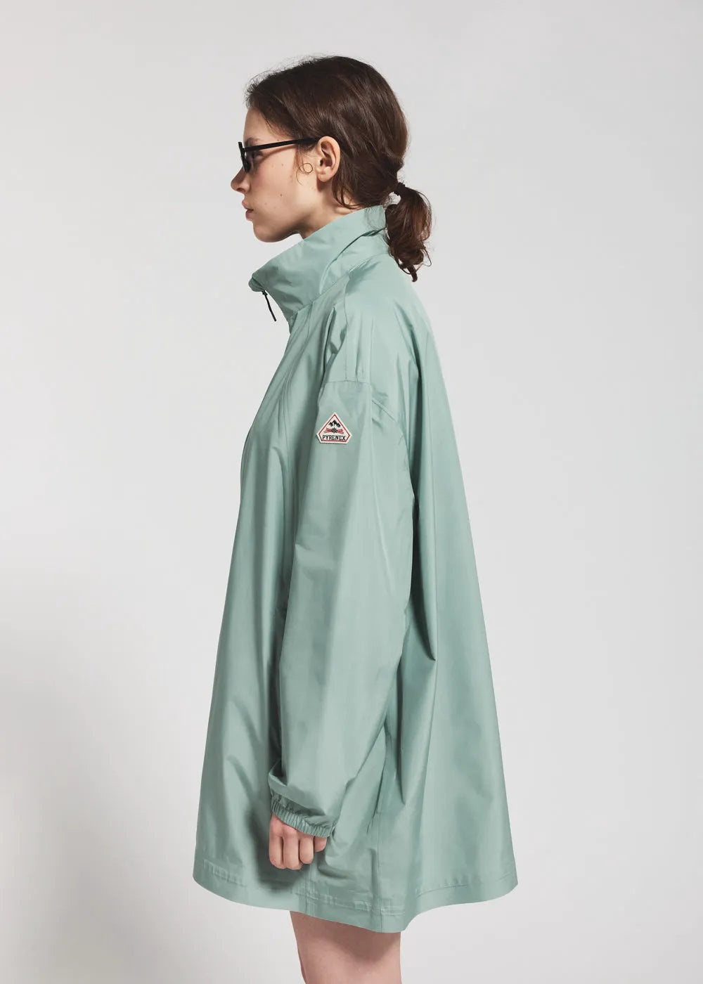 Women's waterproof jacket Pyrenex Magnesia water green
