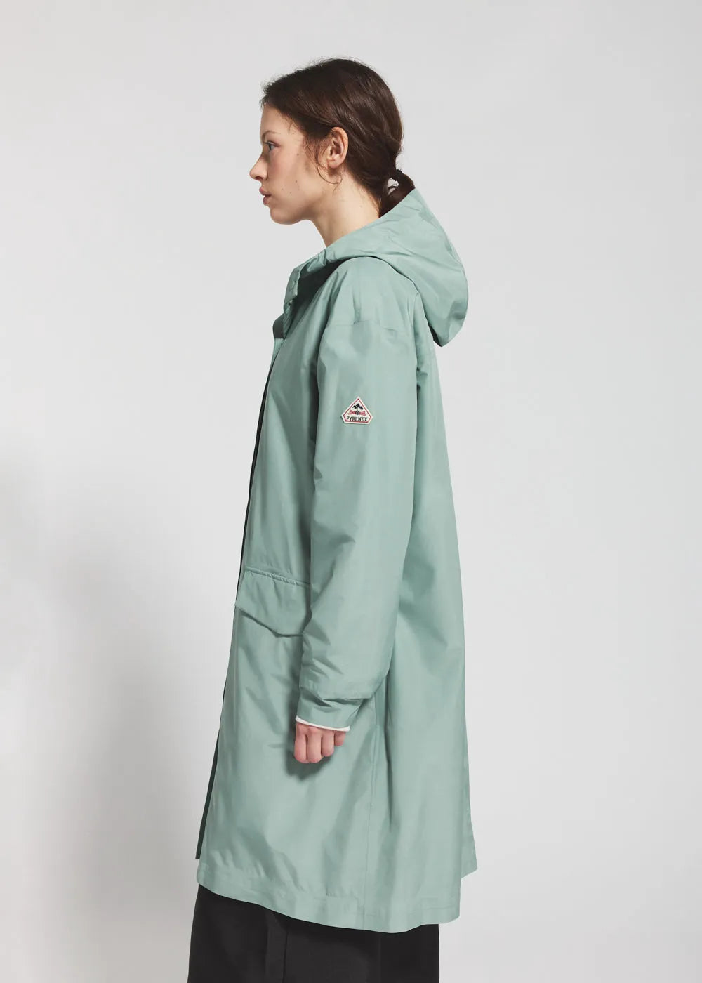 Pyrenex Meadow water green women's waterproof parka