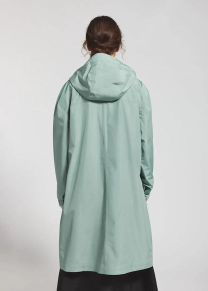 Pyrenex Meadow water green women's waterproof parka
