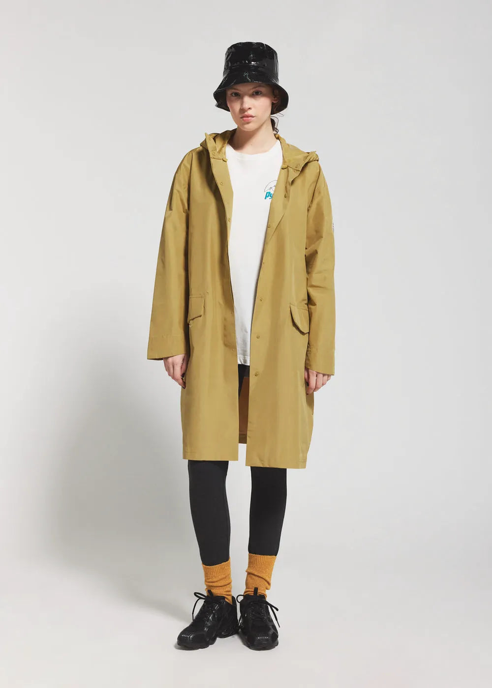 Pyrenex Meadow women's waterproof parka yellow