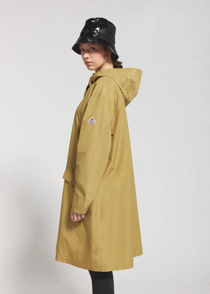 Pyrenex Meadow women's waterproof parka yellow