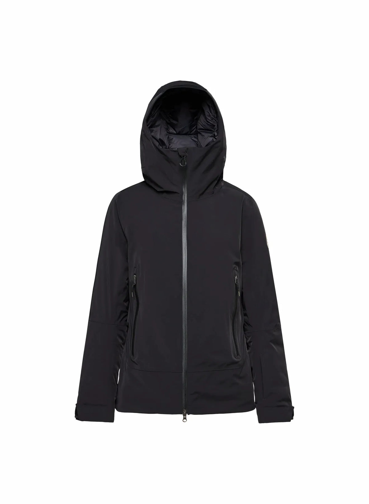 Down parka jacket for women Pyrenex Nova black