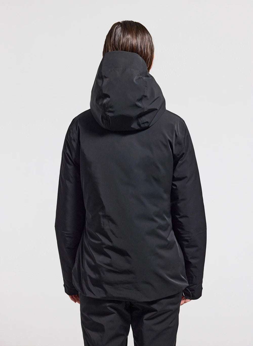 Down parka jacket for women Pyrenex Nova black