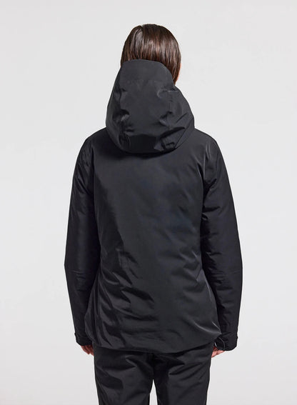 Down parka jacket for women Pyrenex Nova black