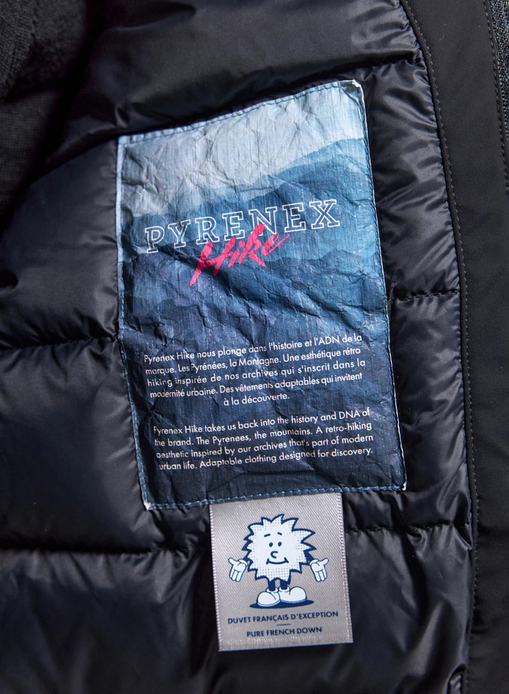 Down parka jacket for women Pyrenex Nova black