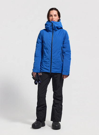 Pyrenex Nova blue women's down parka jacket