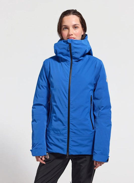 Pyrenex Nova blue women's down parka jacket