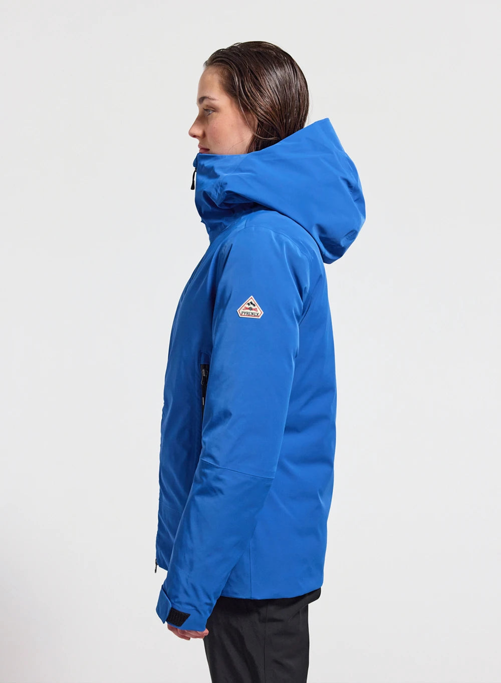 Pyrenex Nova blue women's down parka jacket