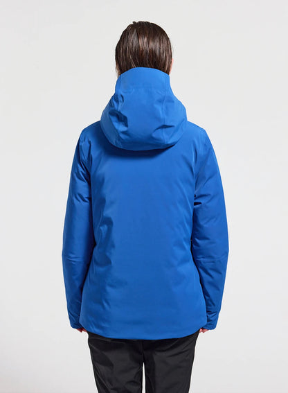 Pyrenex Nova blue women's down parka jacket