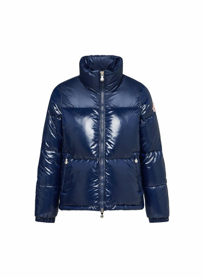 Short shiny down jacket for women Pyrenex Goldin Amiral