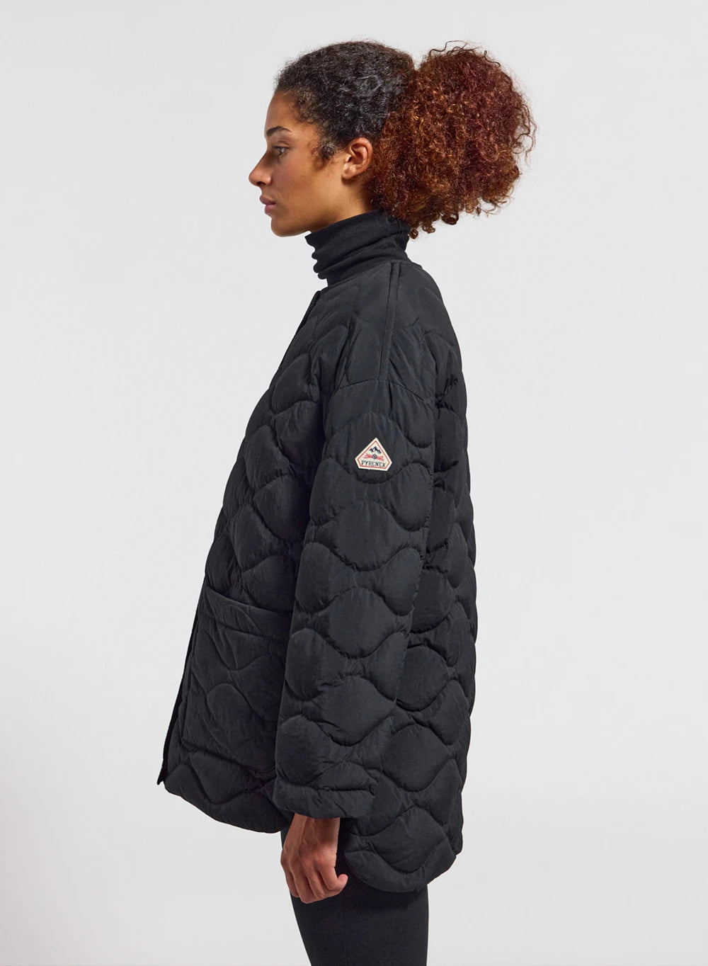 Lightweight down jacket for women Pyrenex Sienna black
