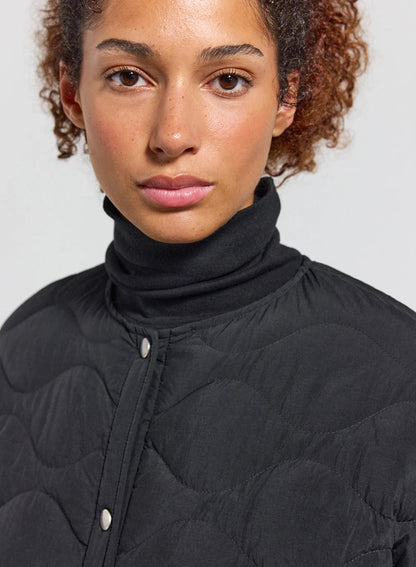 Lightweight down jacket for women Pyrenex Sienna black