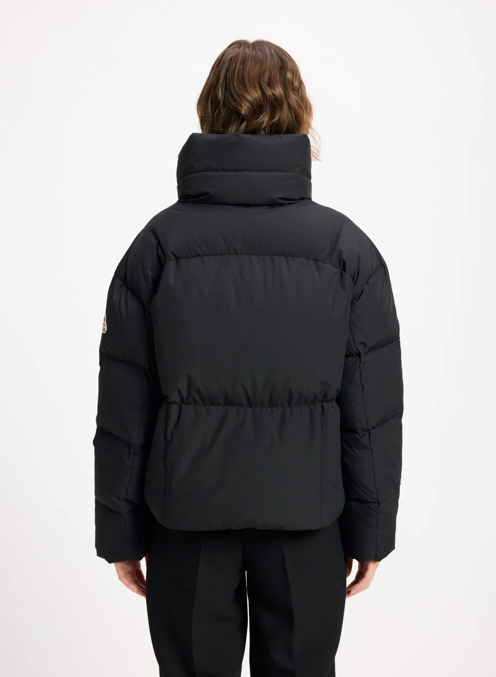 Women's short down jacket Pyrenex Harmonie Crop Black