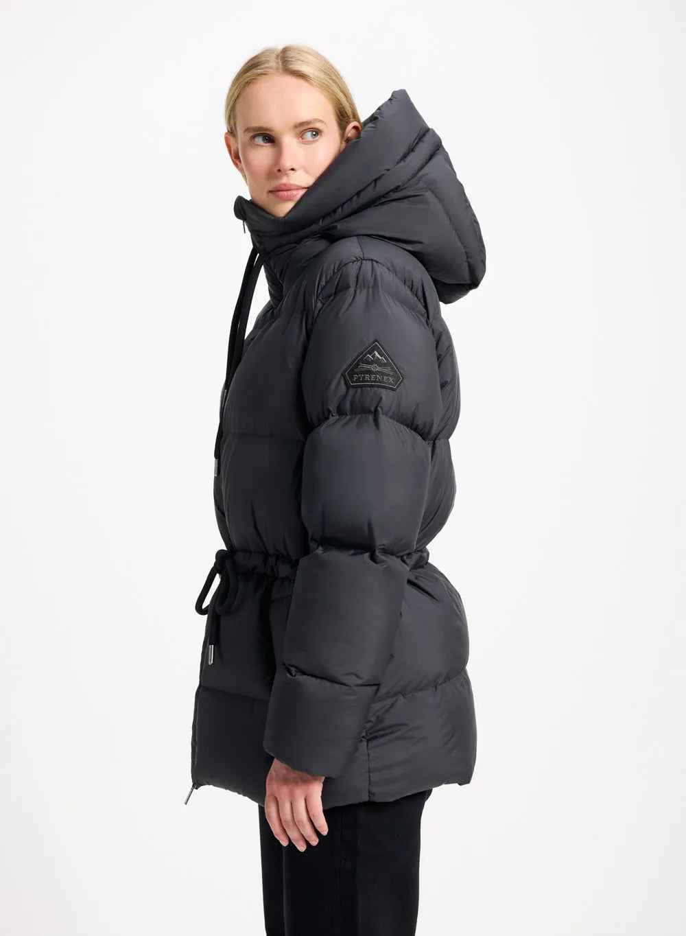 Women's down jacket Pyrenex Amelia made in Saint-Sever black