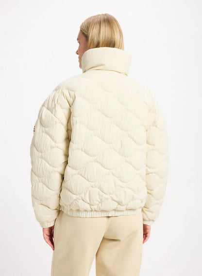 Short bomber down jacket Pyrenex Enola cream