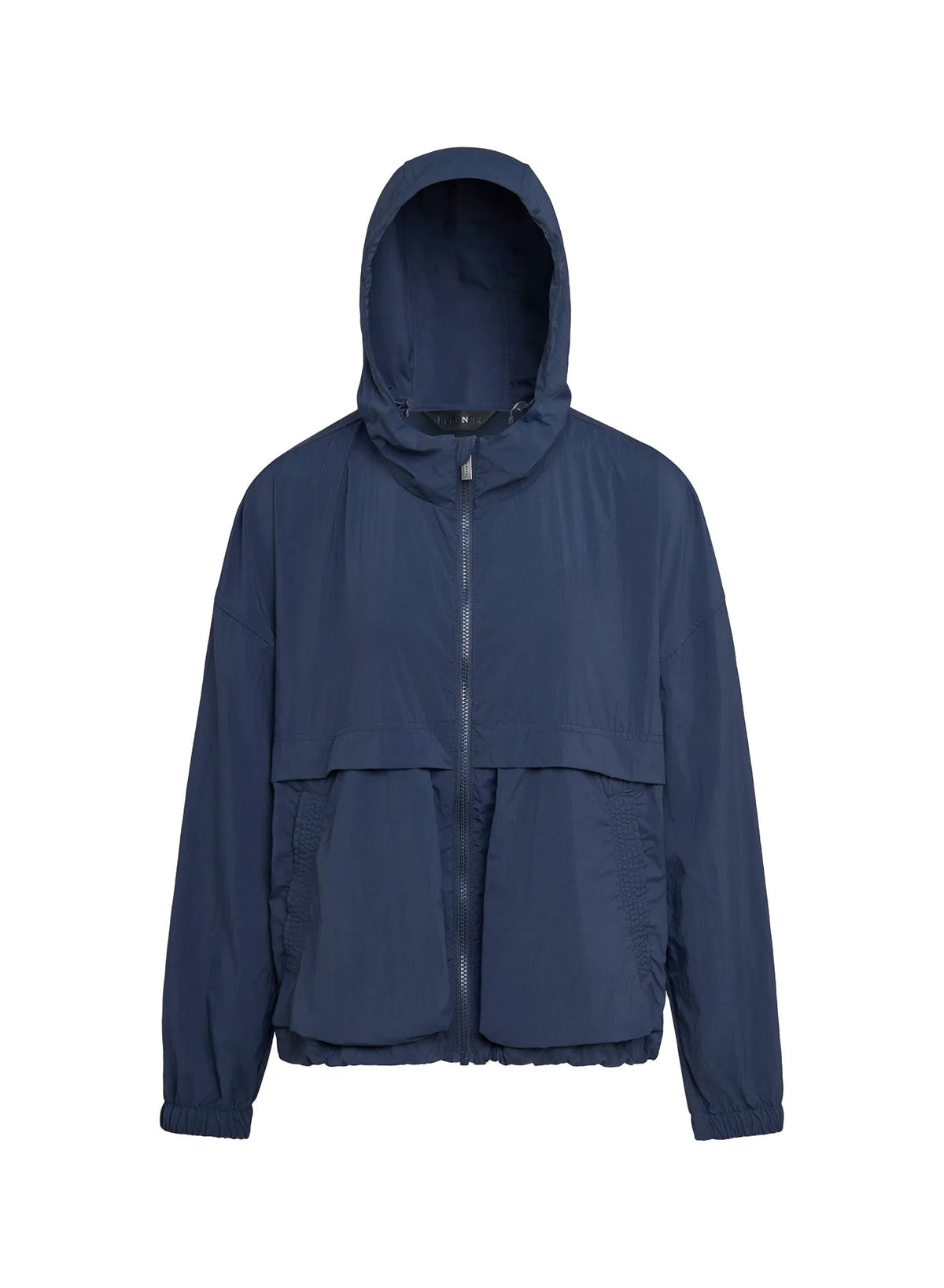 Short women's windbreaker in recycled fabric Pyrenex Yoko Deep Ink
