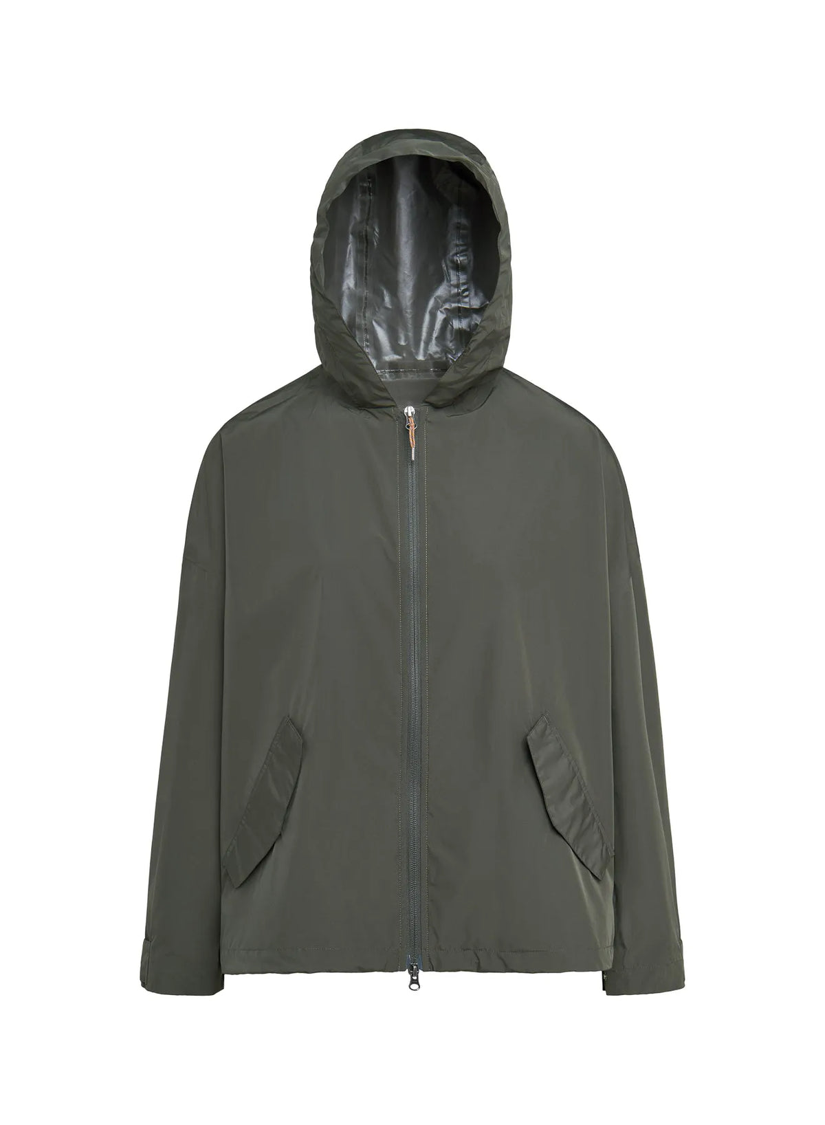 Women's waterproof windbreaker Pyrenex Pyrite khaki green