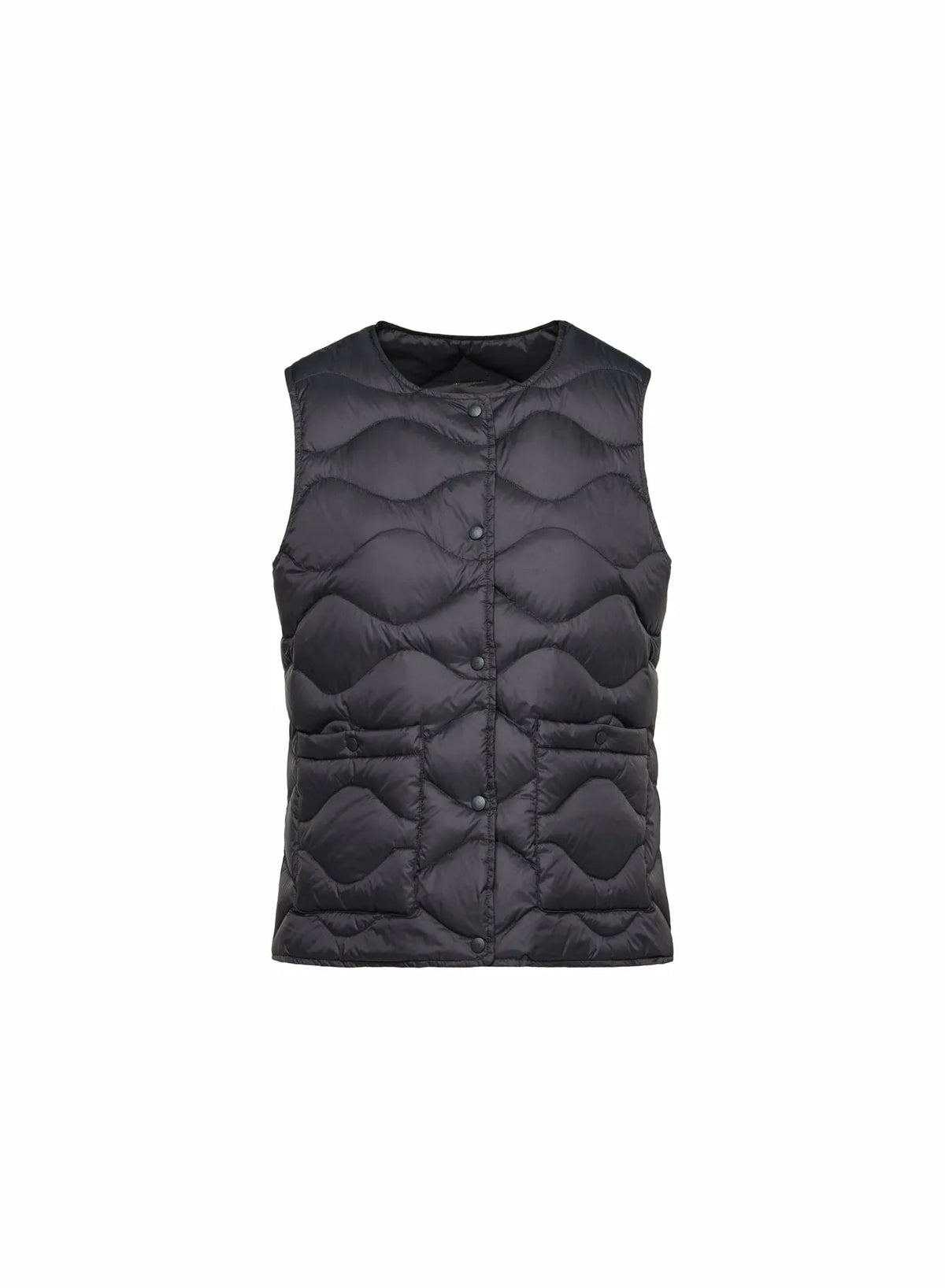 Pyrenex Orite Vest black ultra-lightweight sleeveless women's down jacket