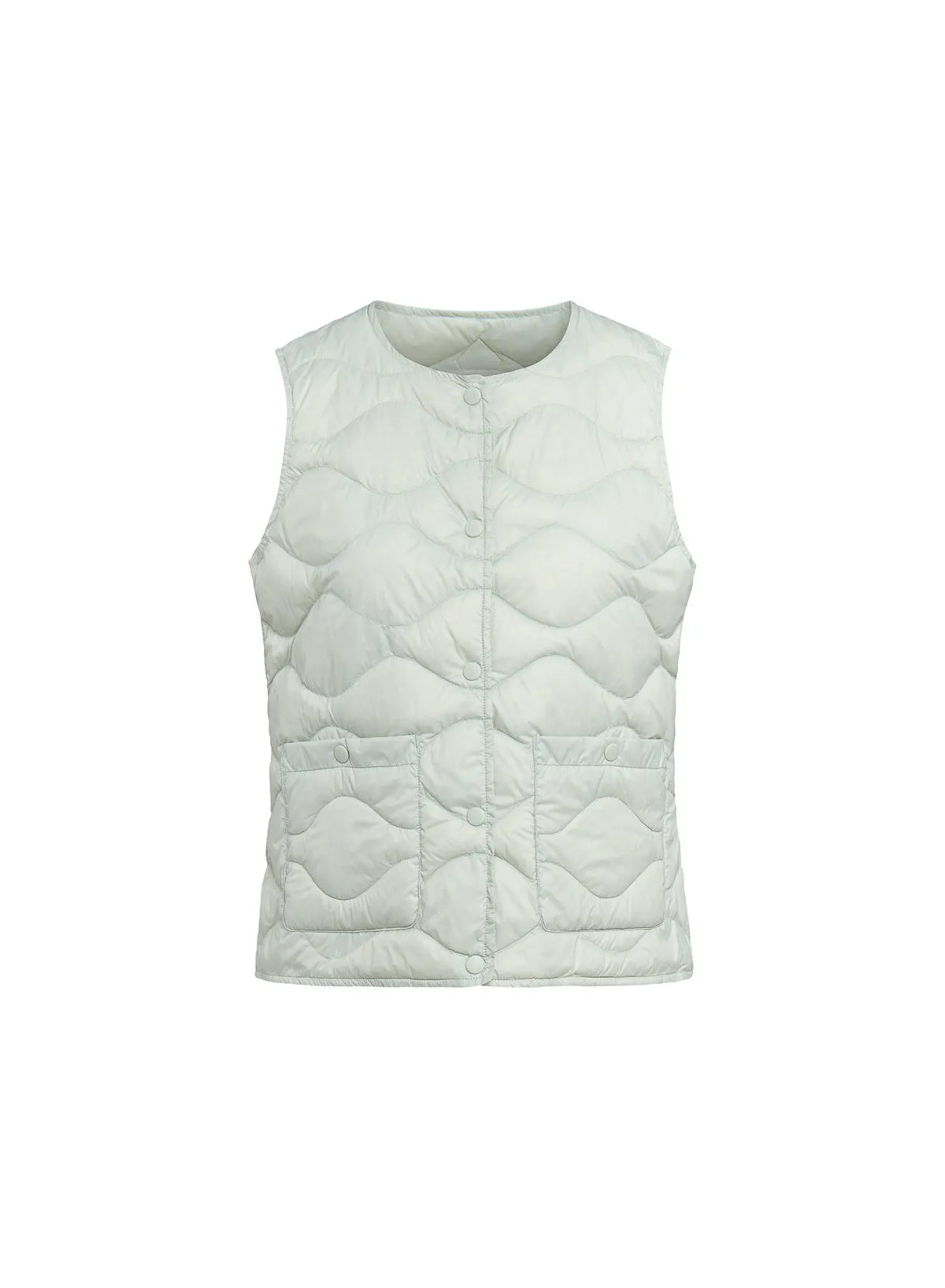Pyrenex Orite Vest ultra-lightweight sleeveless women's down jacket pastel green
