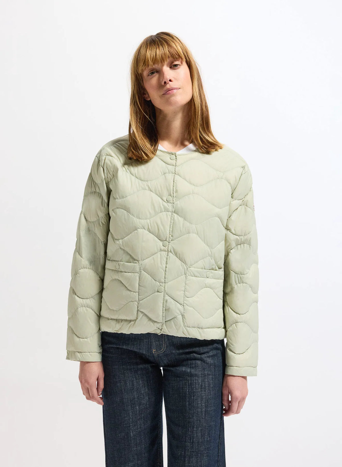 Women's ultra-lightweight down jacket Pyrenex Orite pastel green