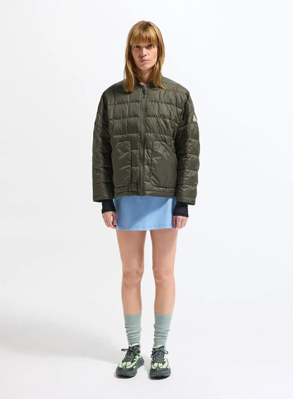 Pyrenex Gypse lightweight women's down jacket khaki green