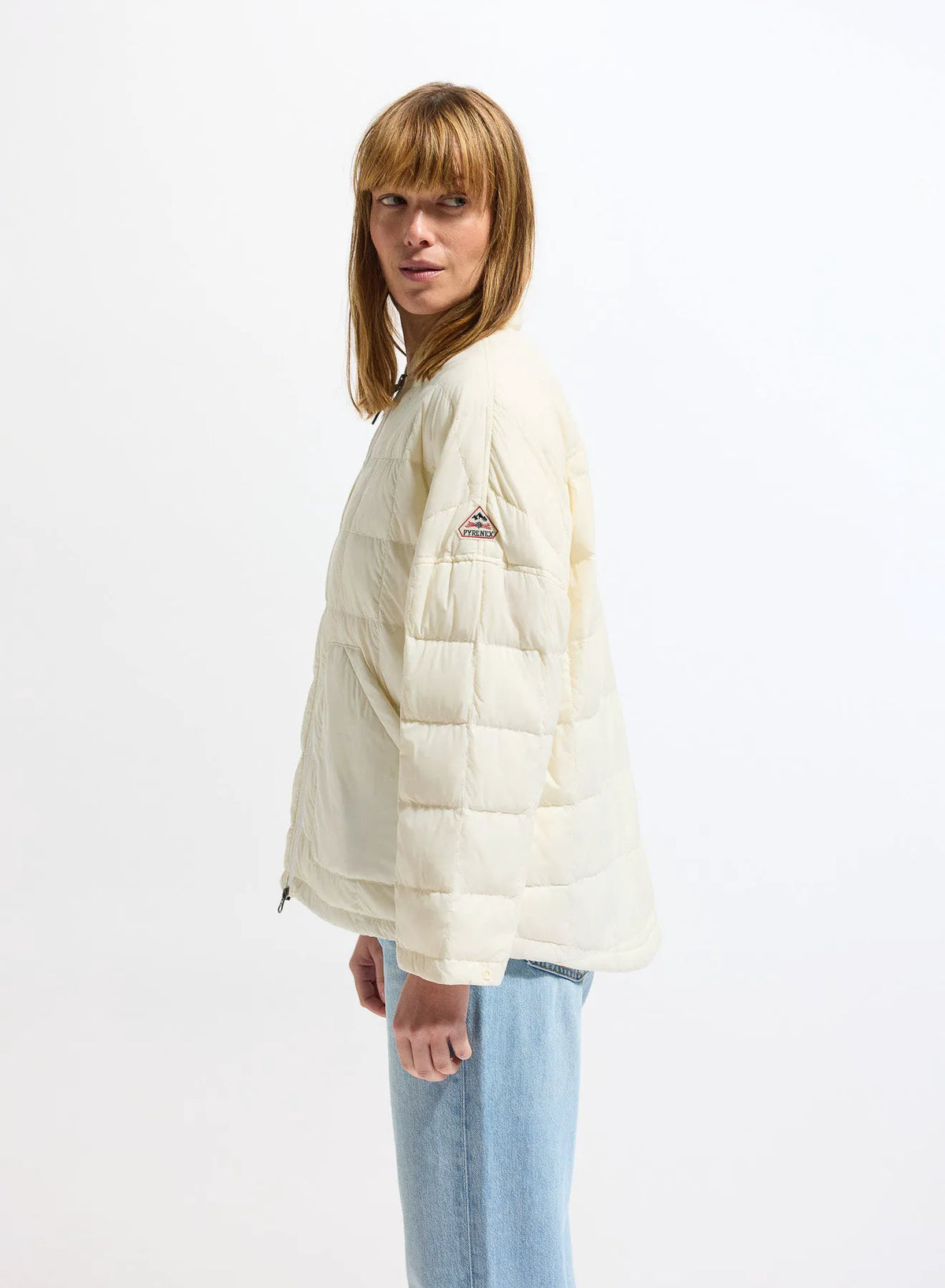 Pyrenex Gypse women's lightweight white down jacket