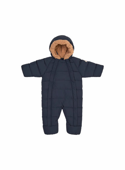 Soren baby snowsuit in dark blue