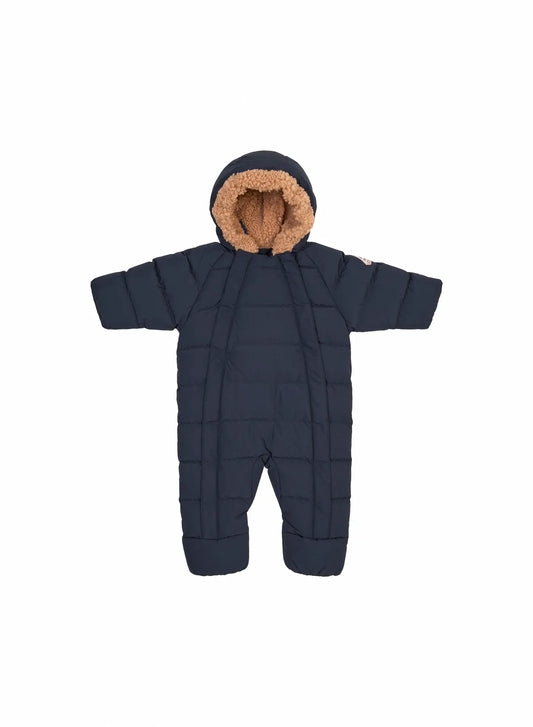 Soren baby snowsuit in dark blue