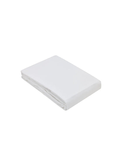 Lily plain white cotton and TENCEL™ Lyocell duvet cover