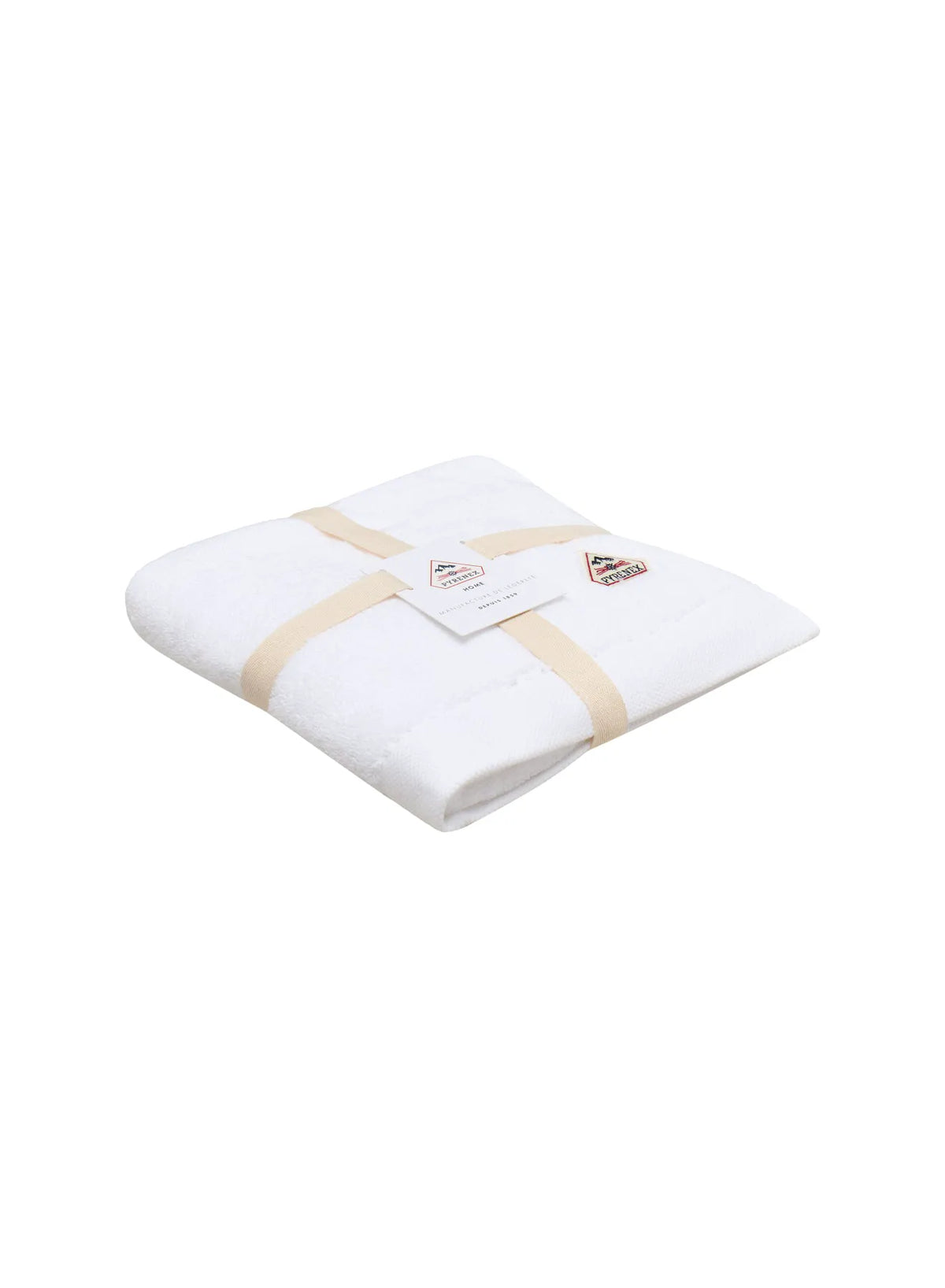 Hana white bath towel