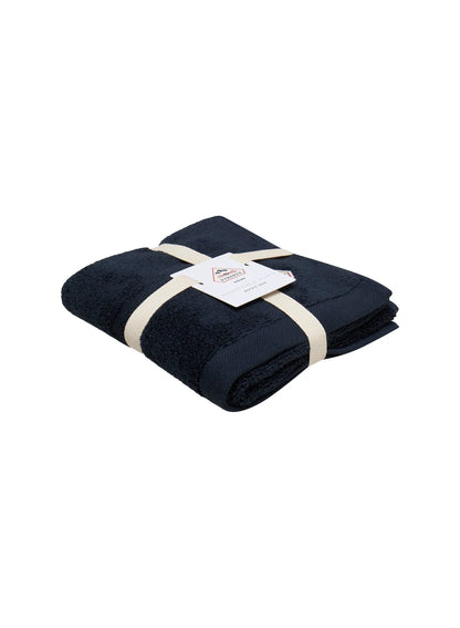 Dark blue bath towel Hana