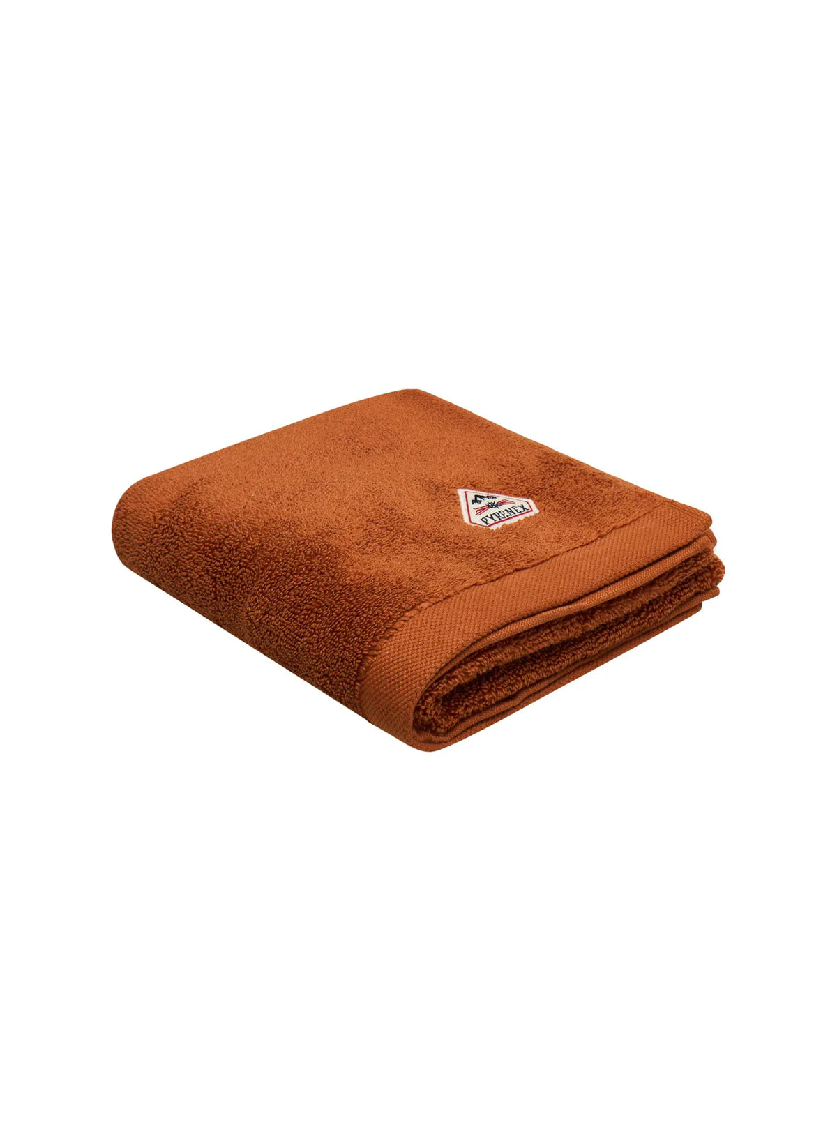 Hana terracotta bath towel