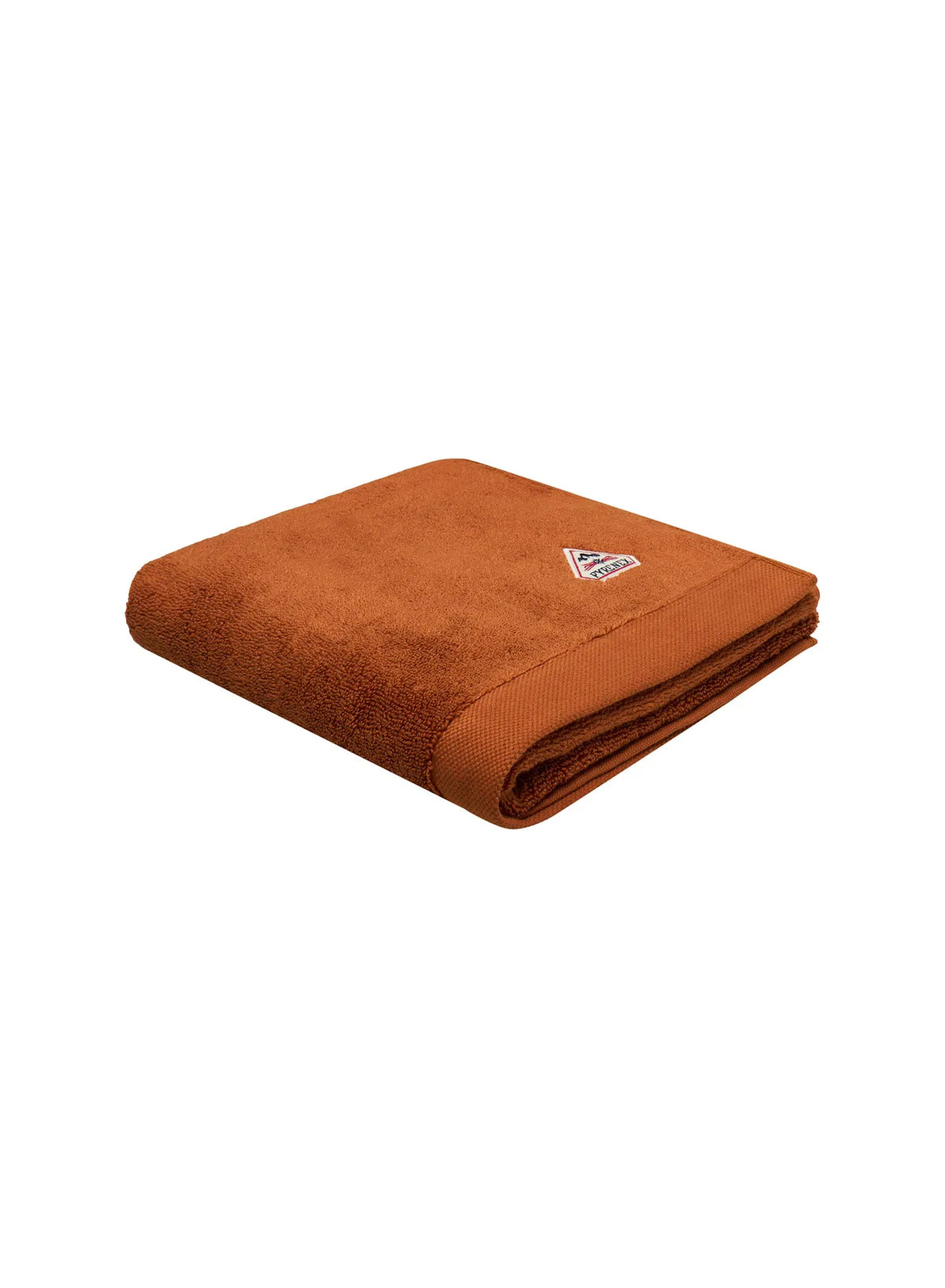 Hana terracotta bath towel