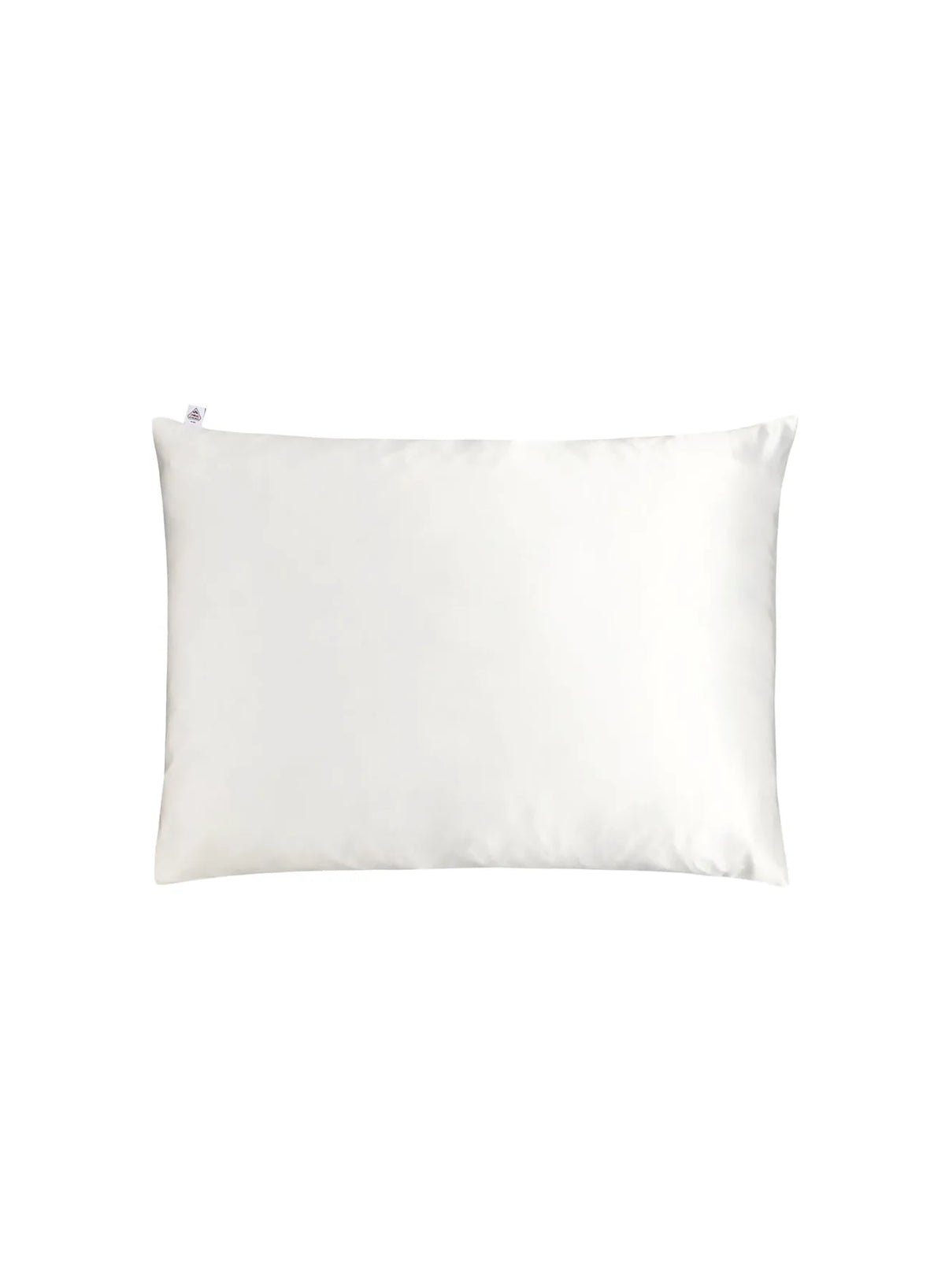 Ivory silk pillowcase