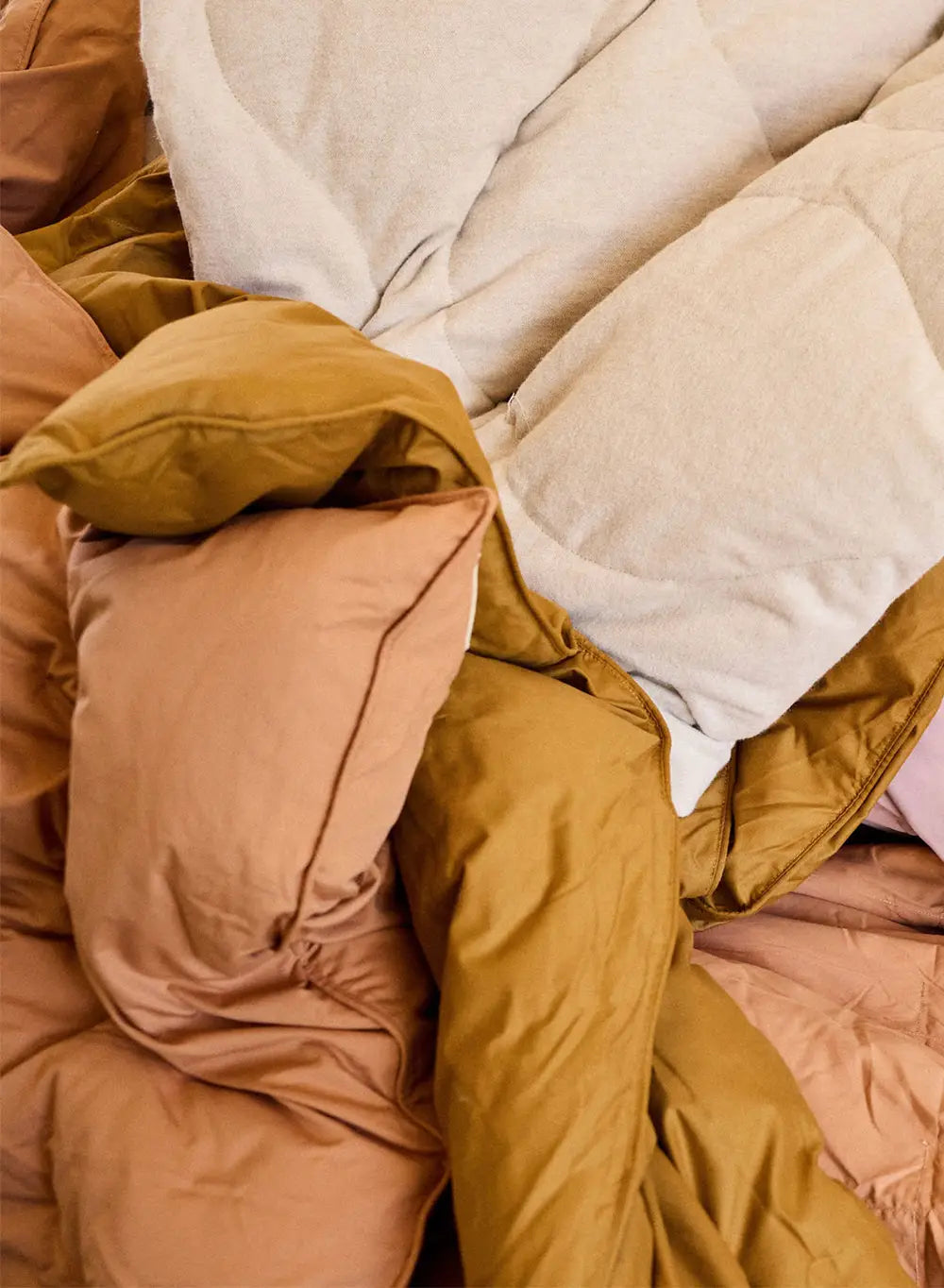 Caresse Nude Terracotta Blanket