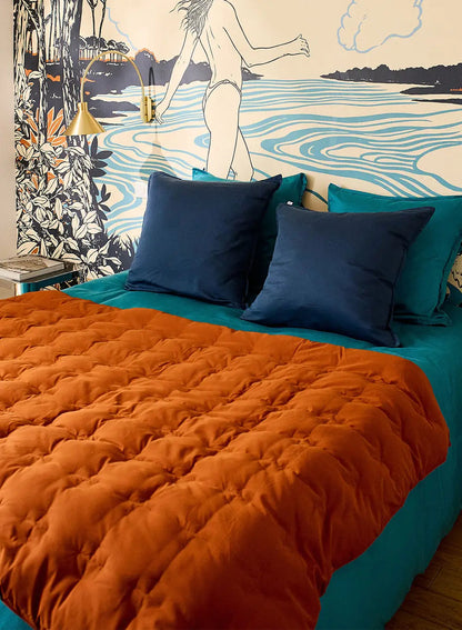 Caresse Rust Throw