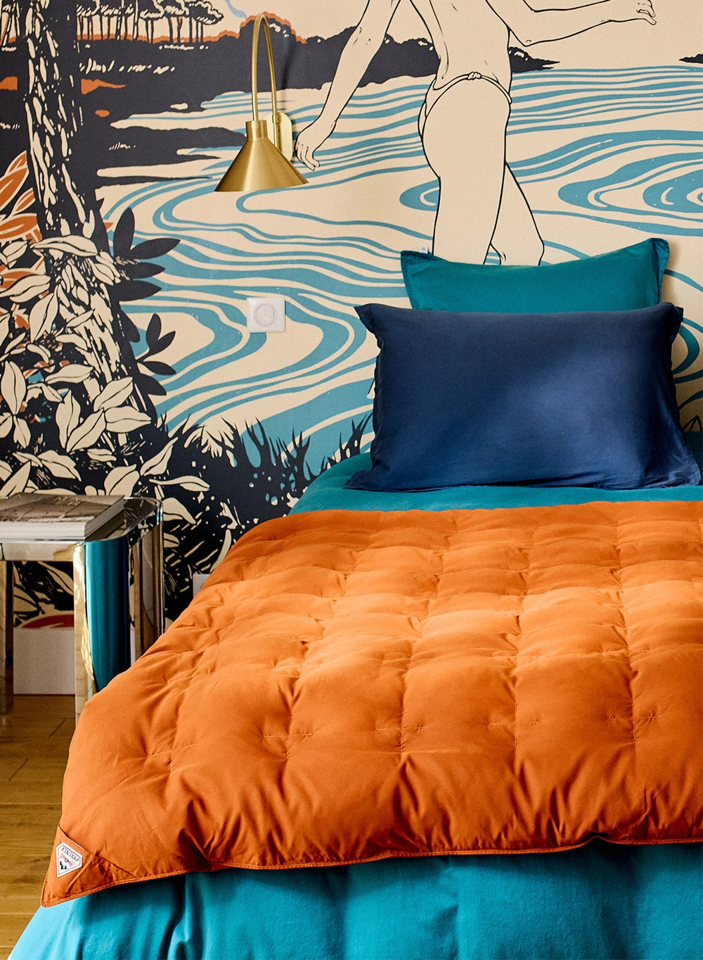 Caresse Rust Throw